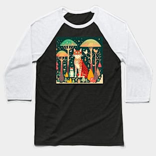 Where magic meets meow Baseball T-Shirt